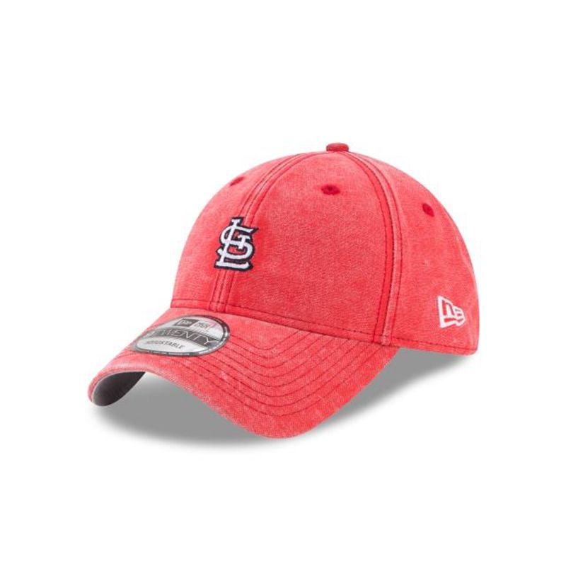 MLB St. Louis Cardinals Rugged Mini 9Twenty Adjustable (ZGZ3486) - Red New Era Caps